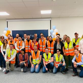 CFA launch ceremony group photo